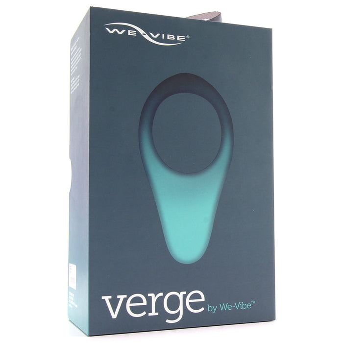We-Vibe Verge Rechargeable Vibrating Perineum Stimulator Cockring Slate