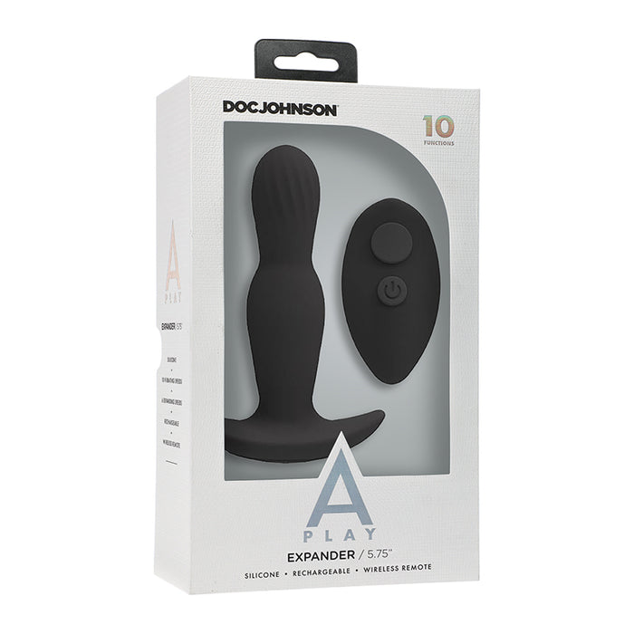 A-Play EXPANDER Rechargeable Silicone Anal Plug with Remote | Thrusting Anal Toy