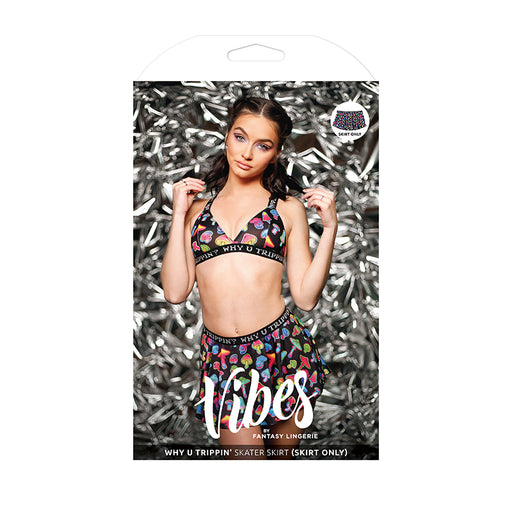 Vibes Skater Skirt | Why You Trippin'