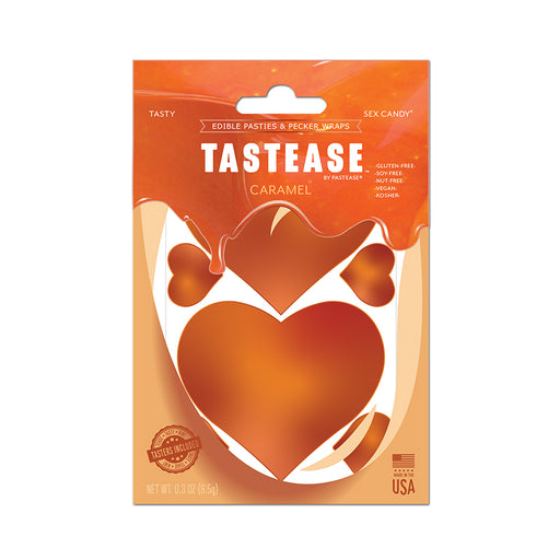 TasteTease Caramel Edible Pecker Wraps | Penis Flavoring