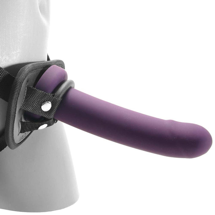 Vedo Strapped Rechargeable Vibrating Strap-On Deep Purple