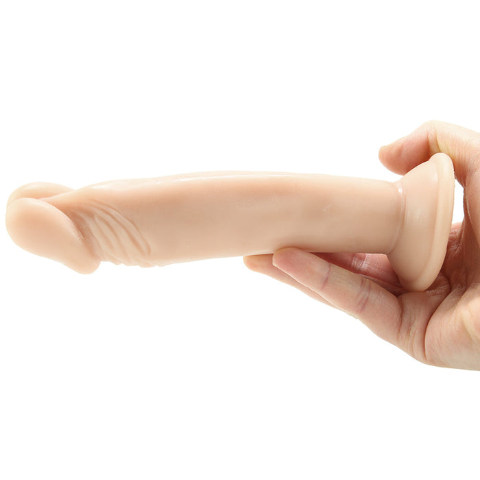 Blush Dr. Skin Dr. Small Realistic 6 in. Dildo with Suction Cup Beige | Dildo
