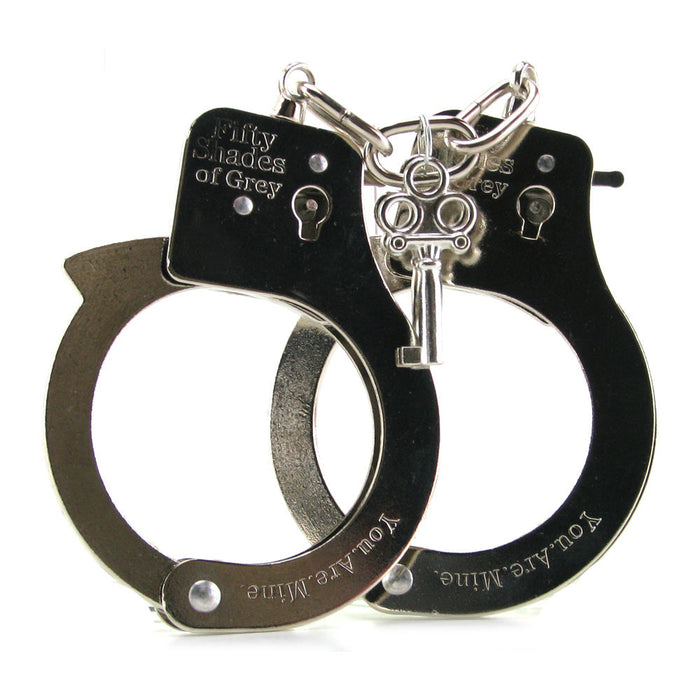 Expand Bedroom Play With Lockable Handcuffs Of Fifty Shades Of Grey | Unlock BDSM Kinks With Metal Handcuffs