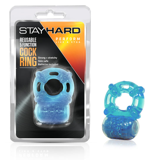 Vibe Cockring | 5-Function Penis Ring | Stay Hard Cock Ring