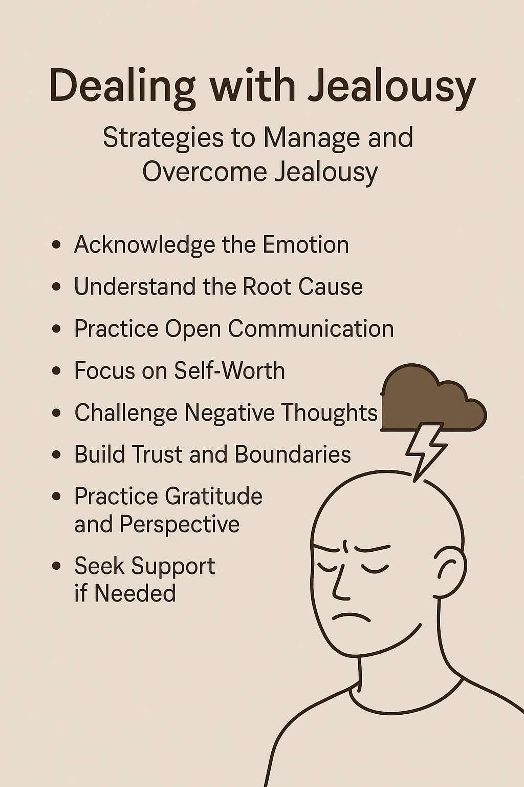 Dealing with Jealousy - Strategies to manage and overcome jealousy