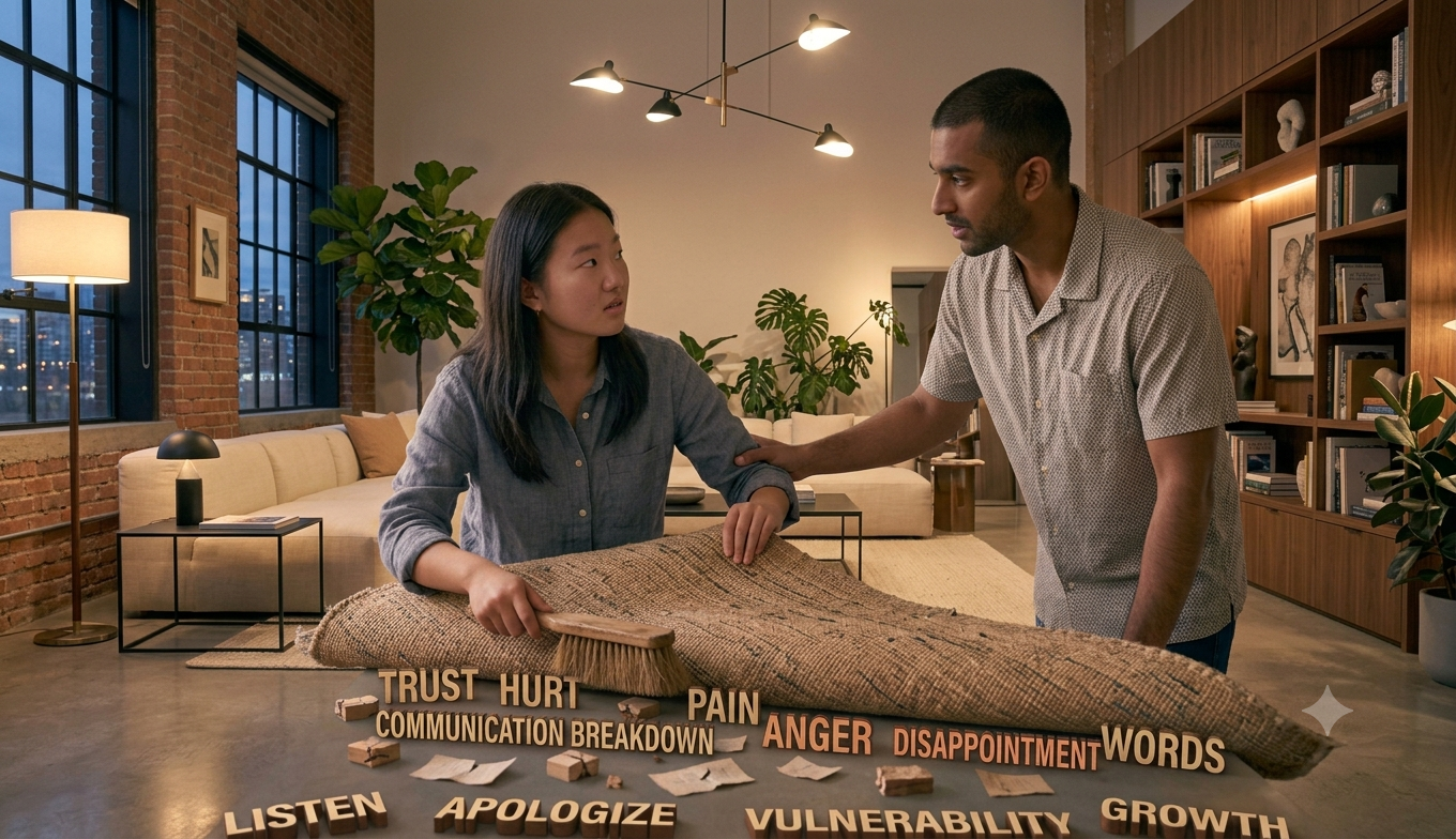 How to Rebuild Trust After a Fight (Without Sweeping It Under the Rug)