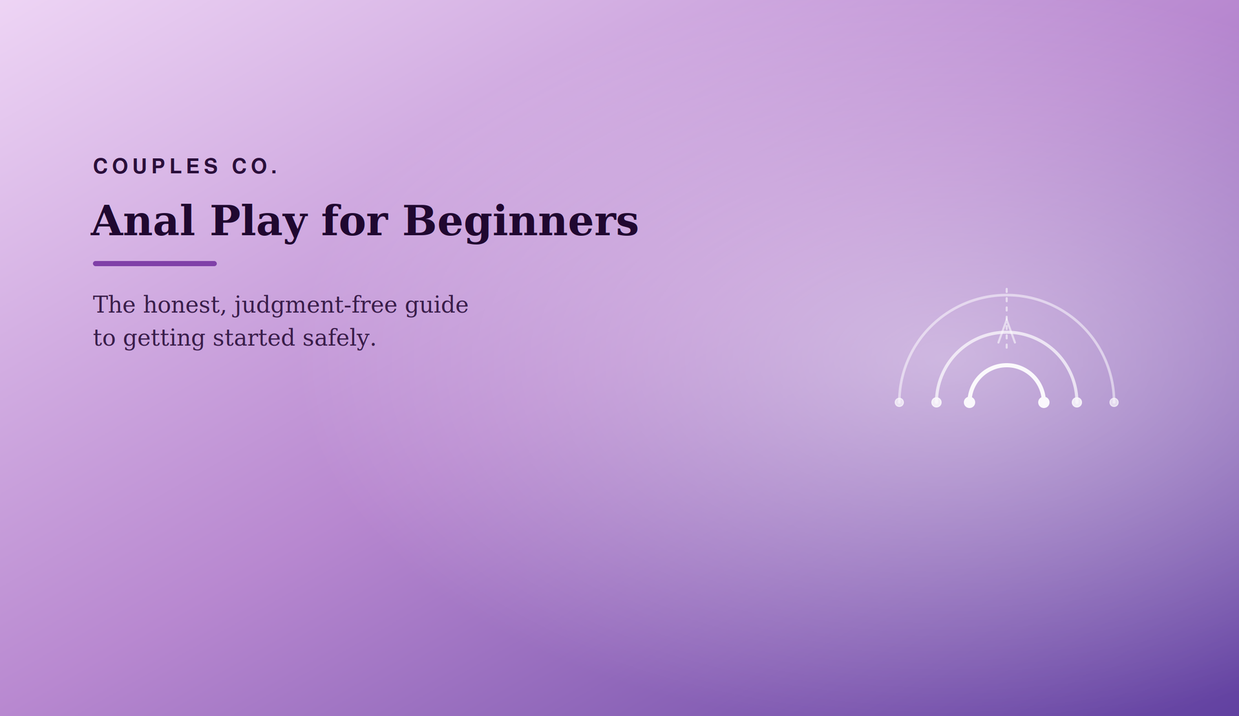 Anal Play for Beginners