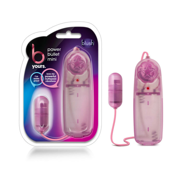 Blush B Yours Power Bullet Mini Remote-Controlled Egg Vibrator Pink | Couples Co. Blush B Yours Power Bullet Mini Remote-Controlled Egg Vibrator Pink | Couples Co.