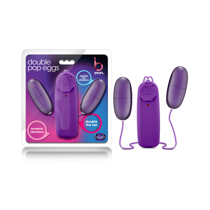 B Yours Double Pop Eggs Dual Bullet Vibrator B Yours Double Pop Eggs Dual Bullet Vibrator