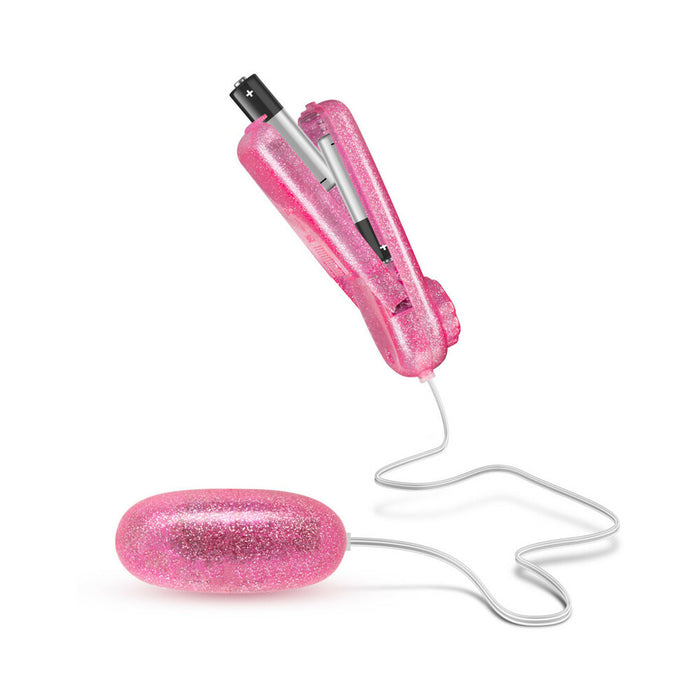 Blush B Yours Glitter Power Bullet Remote-Controlled Egg Vibrator