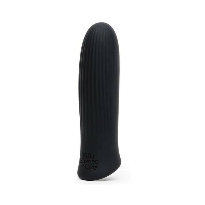 Fifty Shades of Grey Sensation Rechargeable Silicone Bullet Vibrator Black