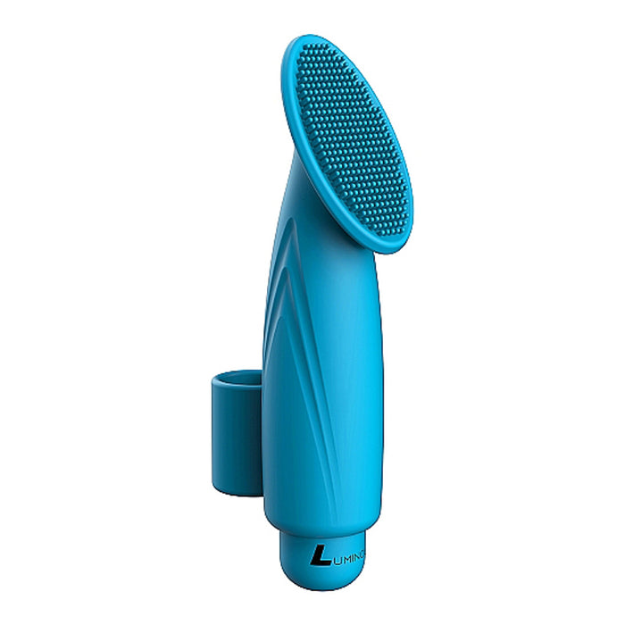 Luminous Thea 10-Speed Bullet Vibrator With Textured Silicone Finger S Luminous Thea 10-Speed Bullet Vibrator With Textured Silicone Finger S