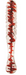 Glass dildo red