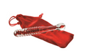 Adam and Eve Red Glass Dildo