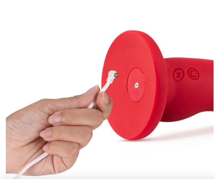 Blush Impressions Red Dildo Vibrating