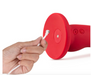 Blush Impressions Red Dildo Vibrating