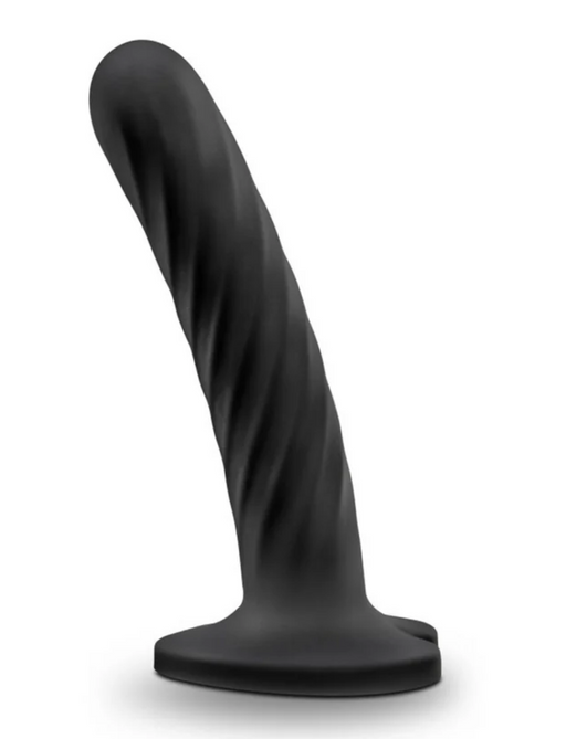 Curved black dildo waterproof