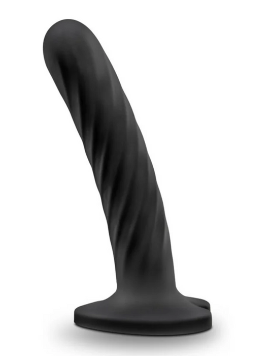 Curved black dildo waterproof