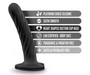 Black Dildo Premium Silicone