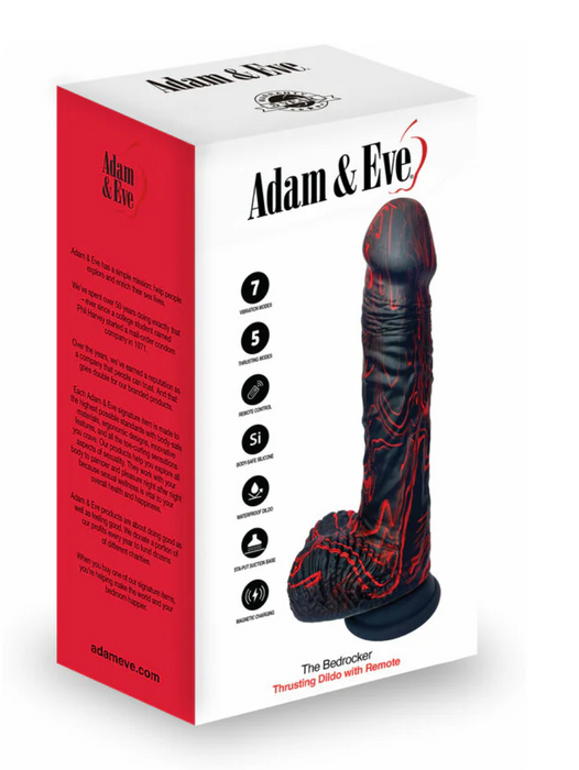 Thrusting Squirting Black Dildo