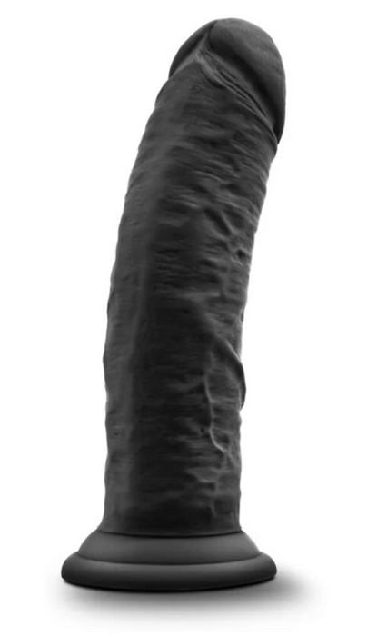 Blush suction cup black dildo