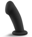 Blush harness compatible black dildo