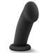 Blush short fat black dildo