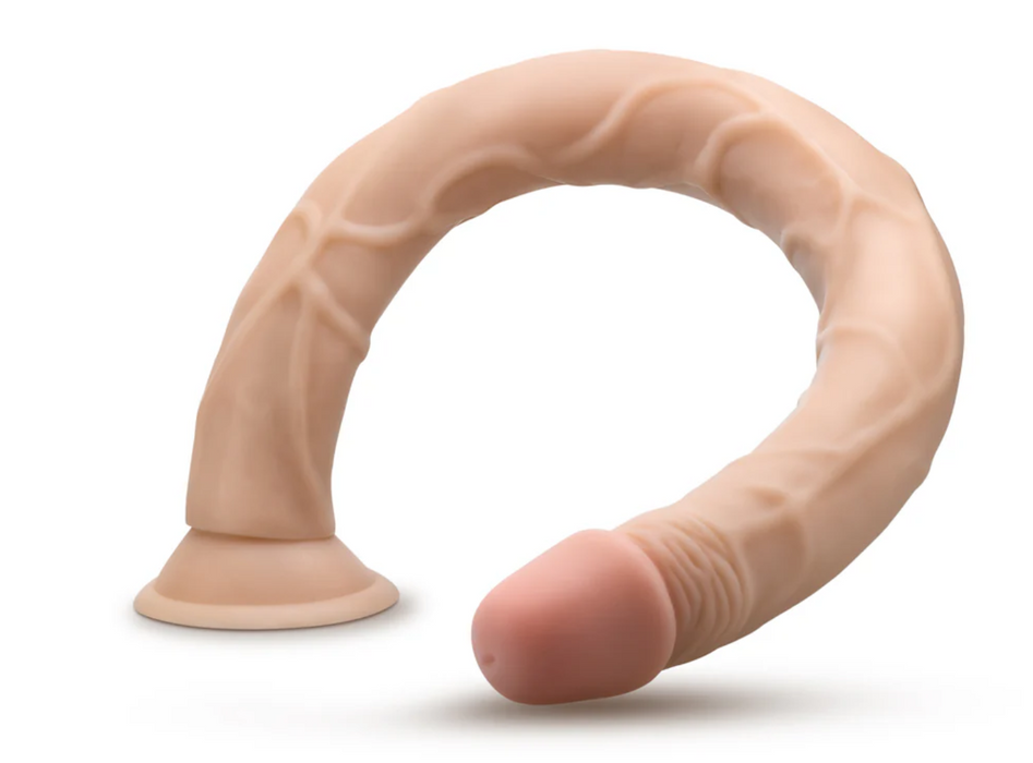 Dr. Skin 19 in. Dildo Beige