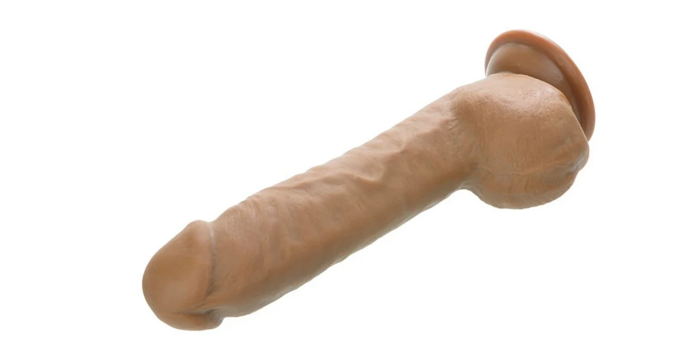 Adam & Eve Adam's Colossal 12 in. Dildo Brown