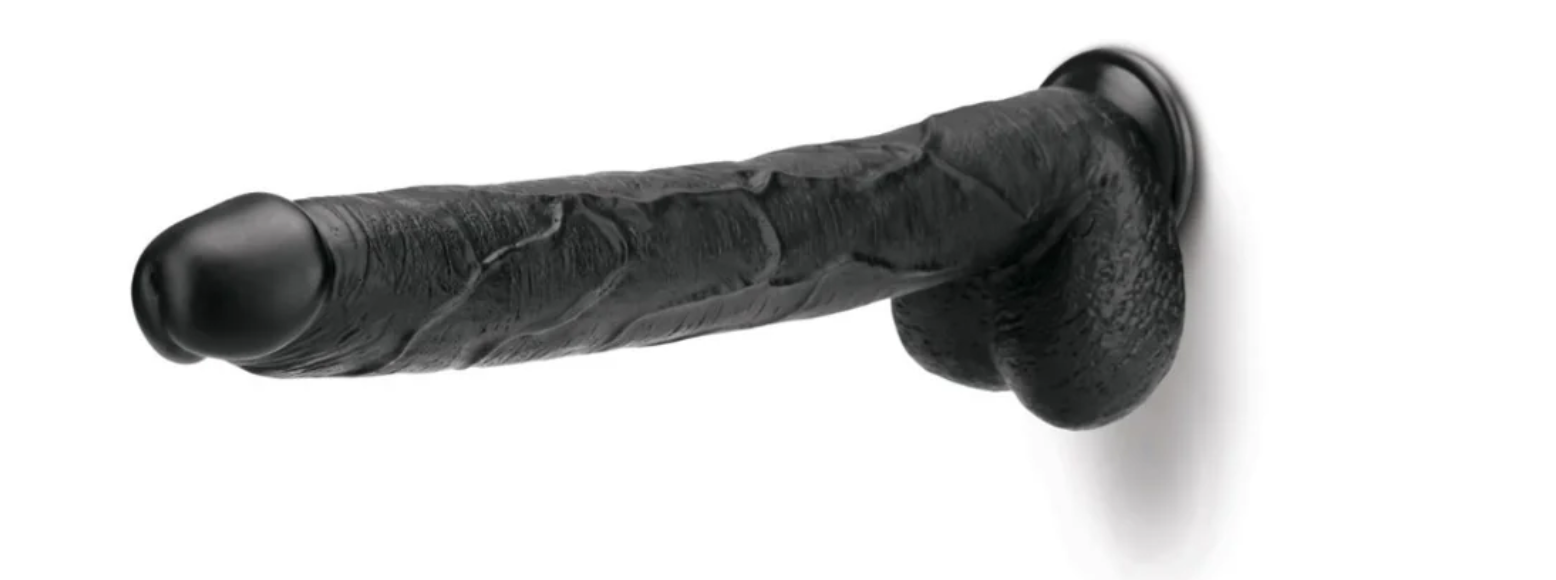 Prowler RED The Destroyer 15 in. Dildo Black