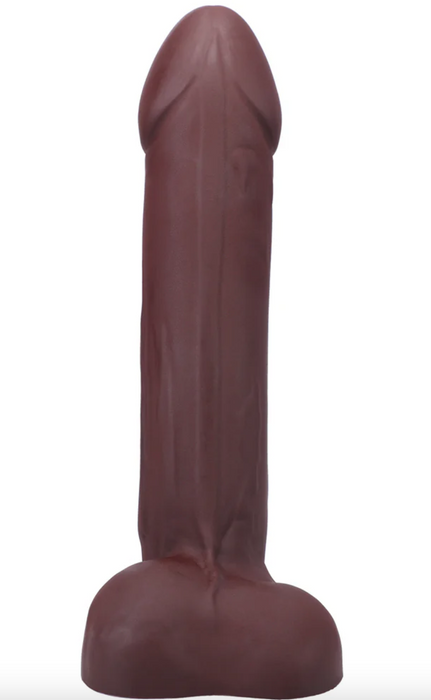 Tantus Hoss Firm Dildo Garnet (box)