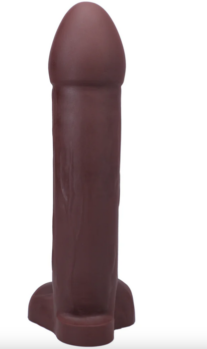 Tantus Hoss Firm Dildo Garnet (box)