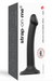 Lovely planet bendable black silicone dildo