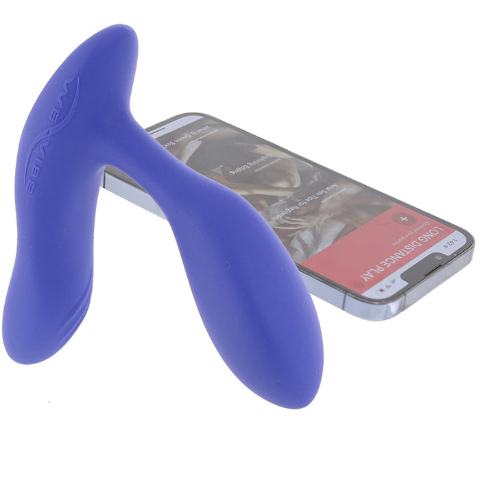 We-Vibe Vector+ Rechargeable Remote-Controlled Silicone Dual Stimulation Prostate Massager Royal Blue