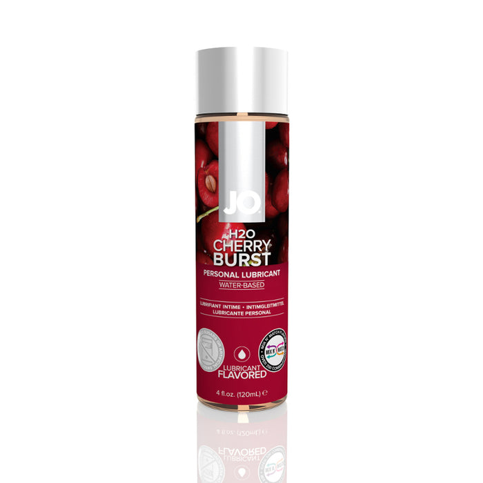 JO H2O Flavored - Cherry - Lubricant (Water-Based) 4 fl. oz. / 120 ml