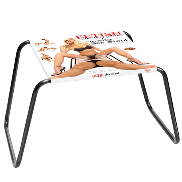 Pipedream Fetish Fantasy Series The Incredible Sex Stool Clear/Black