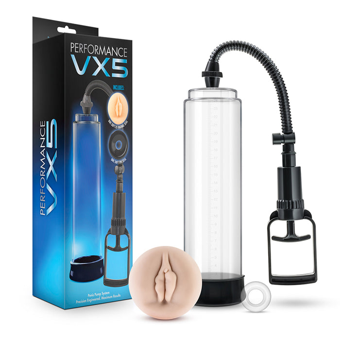 Blush Performance VX5 Male Enhancement Pump System clear| Male Mastubator | Fleshlight