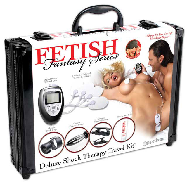 Pipedream Fetish Fantasy Series 9-Piece Deluxe Shock Therapy Travel Kit