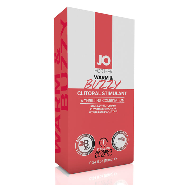 JO Warm & Buzzy Clitoral Stimulant Cream 0.34 oz.