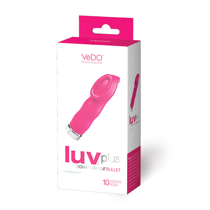 VeDO Luvplus Rechargeable Vibe - Foxy Pink