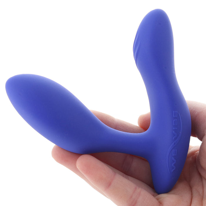 We-Vibe Vector+ Rechargeable Remote-Controlled Silicone Dual Stimulation Prostate Massager Royal Blue