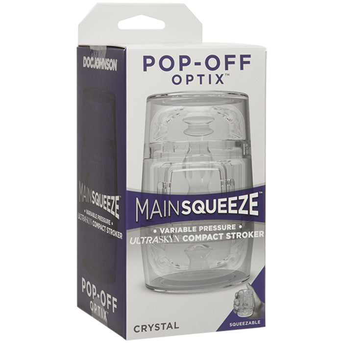 Main Squeeze POP-OFF OPTIX Crystal | Male Mastubator | Fleshlight