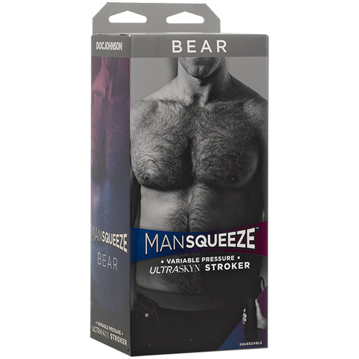 Man Squeeze Bear Ass Vanilla | Male Mastubator | Fleshlight