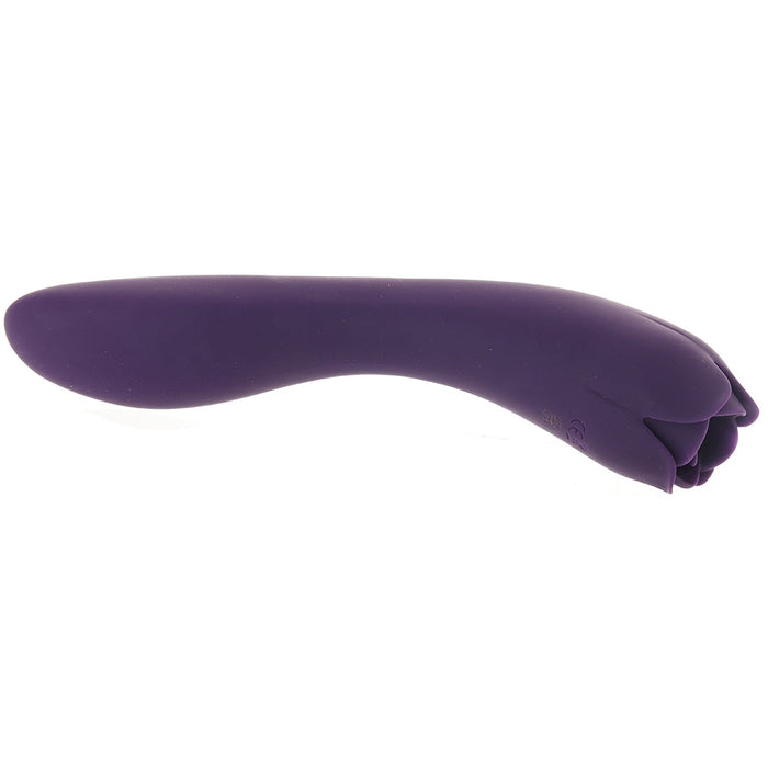 Evolved Thorny Rose Rechargeable Silicone Dual-Ended Vibrator Purple