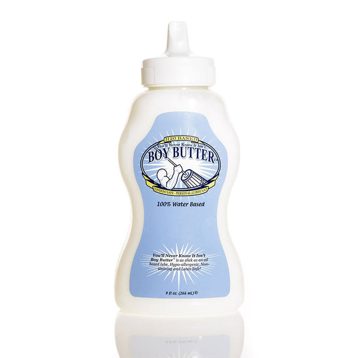 Boy Butter H2O 9oz Squeeze | Water Based Lube