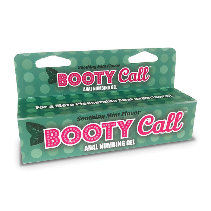 Booty Call Anal Numbing Gel In Mint For Enhanced Pleasure | Anal Numbing Gel Smoothing Mint Flavor | Pleasurable Anal Experience Mint Lube | Lube And After-Sex Mints By Booty Call Essentials