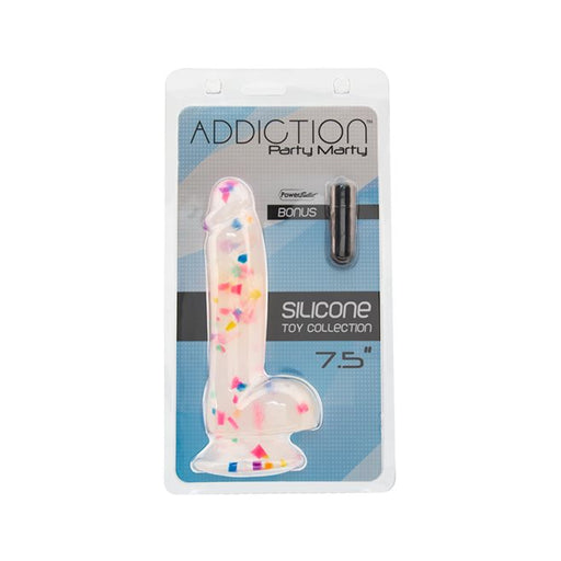 Party Marty Addiction Dildo | 7.5 Inches | Harness Compatible