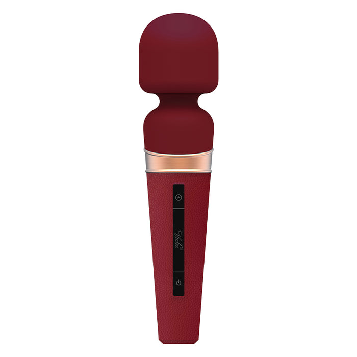 Titan Touch Panel Wand Massager Wine Red