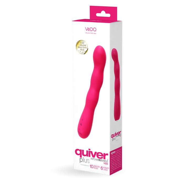 Vedo Quiver Rechargeable Plus Vibe Foxy Pink