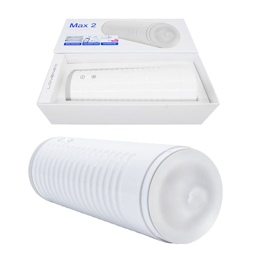 Lovense Max 2 Bluetooth App-Controlled Vibrating and Suction Masturbator | Couples Co. Lovense Max 2 Bluetooth App-Controlled Vibrating and Suction Masturbator | Couples Co.
